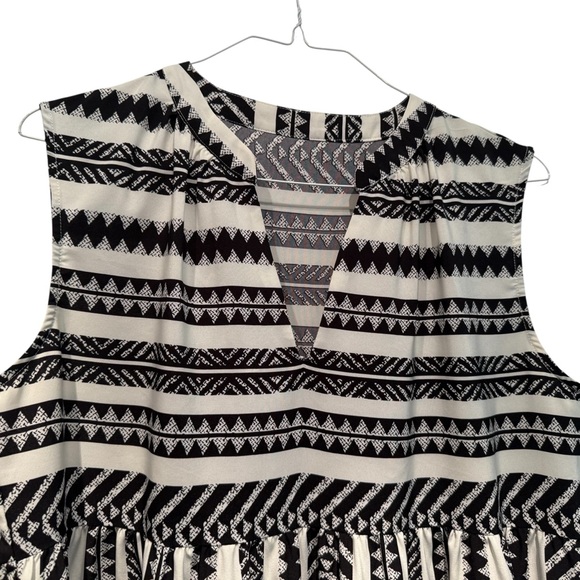 Cupshe Monochrome Patterned Mini Dress - Picture 6 of 8
